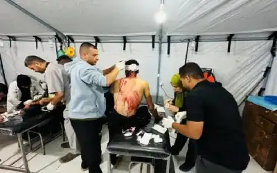 شهداء باستهداف الكيان مراكز مساعدات أمريكي