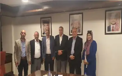 المهندس أبو هديب يبحث مع رئيس