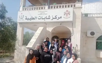 اختتام دورة تدريبية في مركز شابات