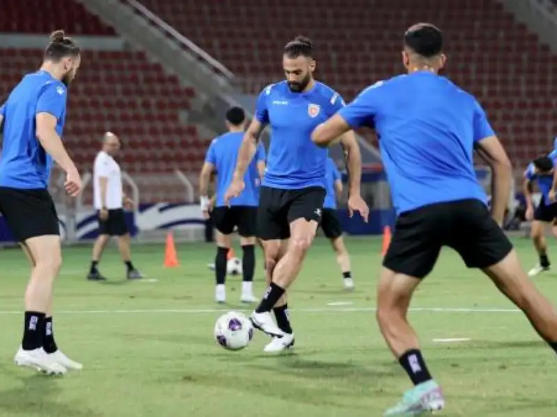 النشامى ينهي تحضيراته لمواجهة المنتخب العماني