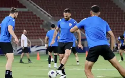 النشامى ينهي تحضيراته لمواجهة المنتخب العماني