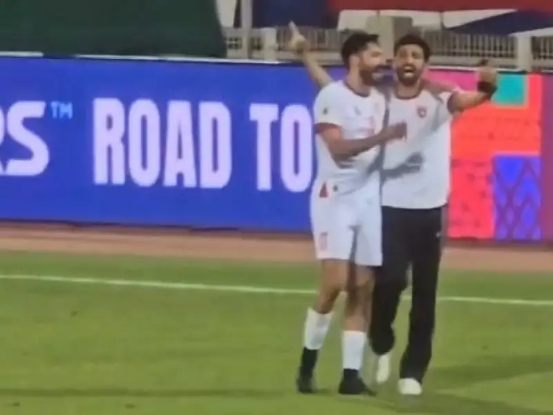 
إيقاف شقيق يزن النعيمات بعد اقتحامه الملعب