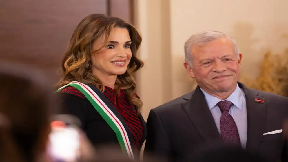 الملك والملكة يهنئان بعيد الأضحى