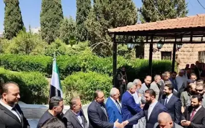 الشرع يزور درعا جنوب سورية لأول