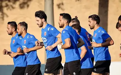 النشامى يواصل تحضيراته لمواجهة العراق