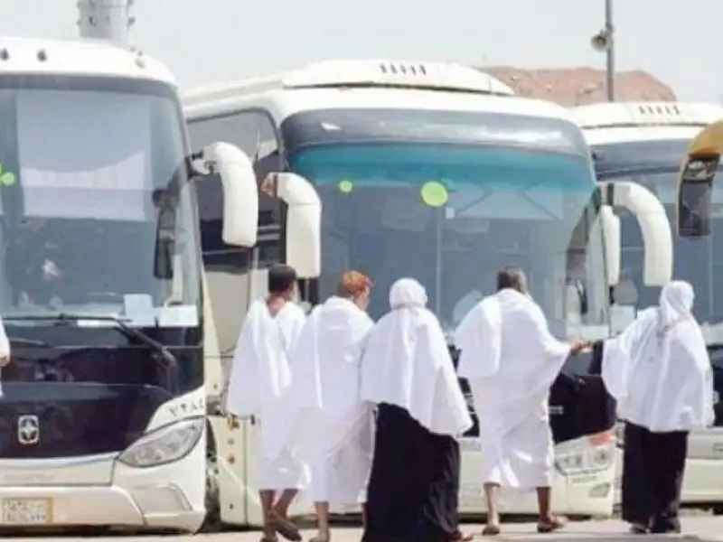 الاف الحجاج الاردنيين يمشون نحو ١٣