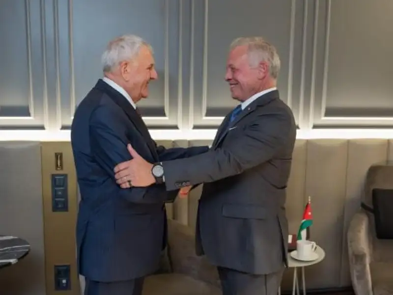 الرئيس العراقي يهنئ الملك بتأهل النشامى