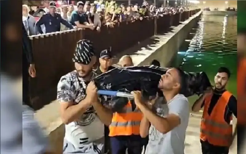 رهان بسيط ينتهي بغرق شاب في