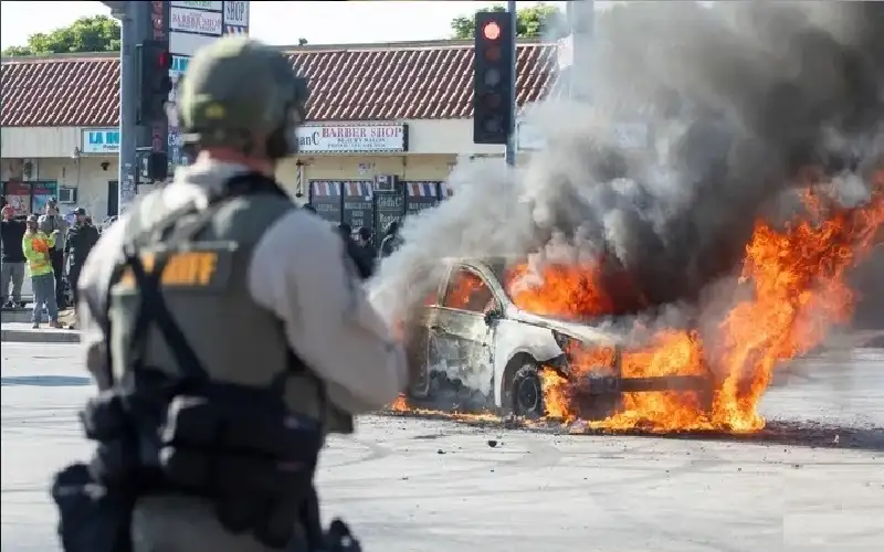 الاحتجاجات تتوسع في لوس أنجلوس ومخاوف