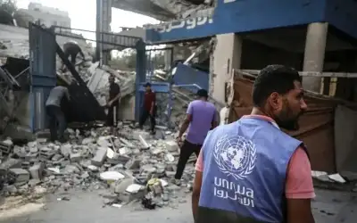 الأونروا: فقدنا التواصل مع موظفينا بغزة