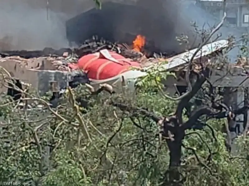 مصرع جميع ركاب الطائرة الهندية وعددهم