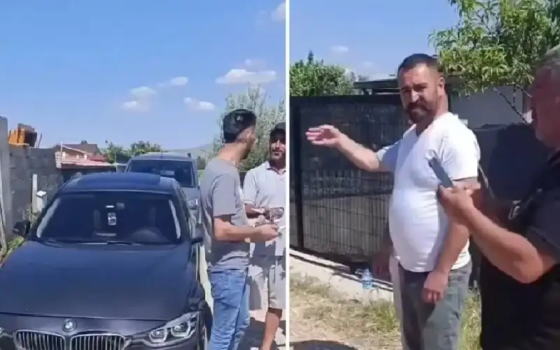 تركي يبيع سيارته الفاخرة مقابل 4