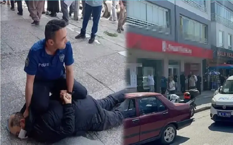 اقتحم البنك بالسلاح ليأخذ قرضا.. نهاية