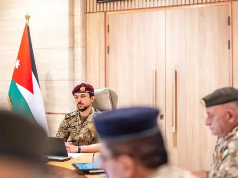 ولي العهد من القيادة العامة: أمن