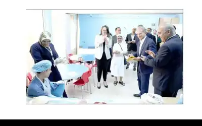 حسـان يقوم بجولـة تفقدية في ناعـور