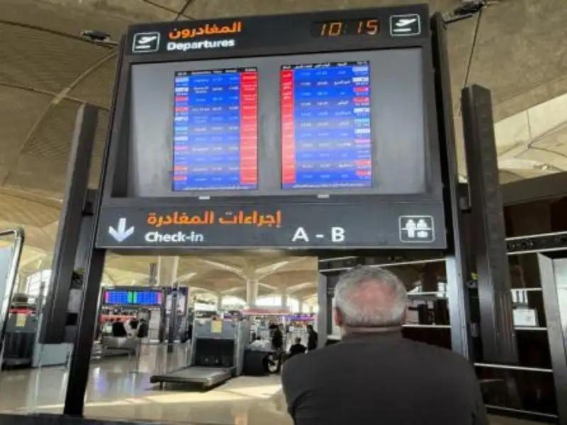 السماح للعراقيين بدخول الأردن عبر المطار