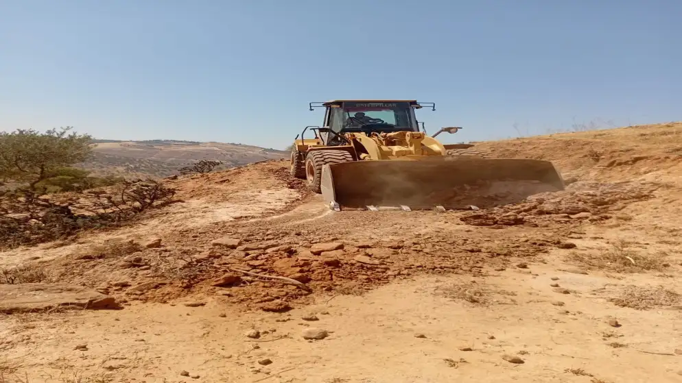 زراعة جرش تبدأ بفتح خطوط نار