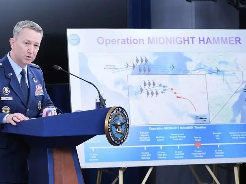 البنتاغون يكشف تفاصيل الضربة التي وجهها