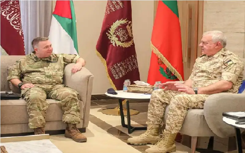 الحنيطي يستقبل إدوارد ألغرين