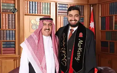 تهنئة بتخرج سند محمود المهيرات من
