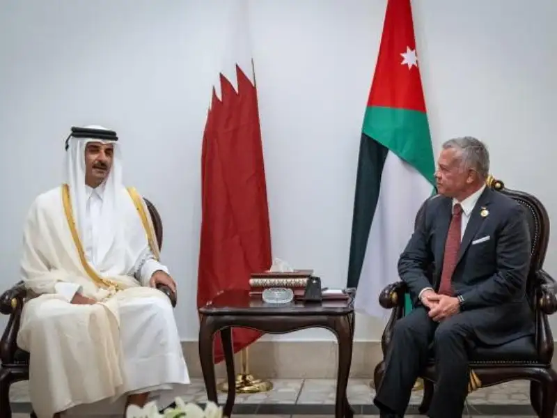 الملك للشيخ تميم: نقف إلى جانب