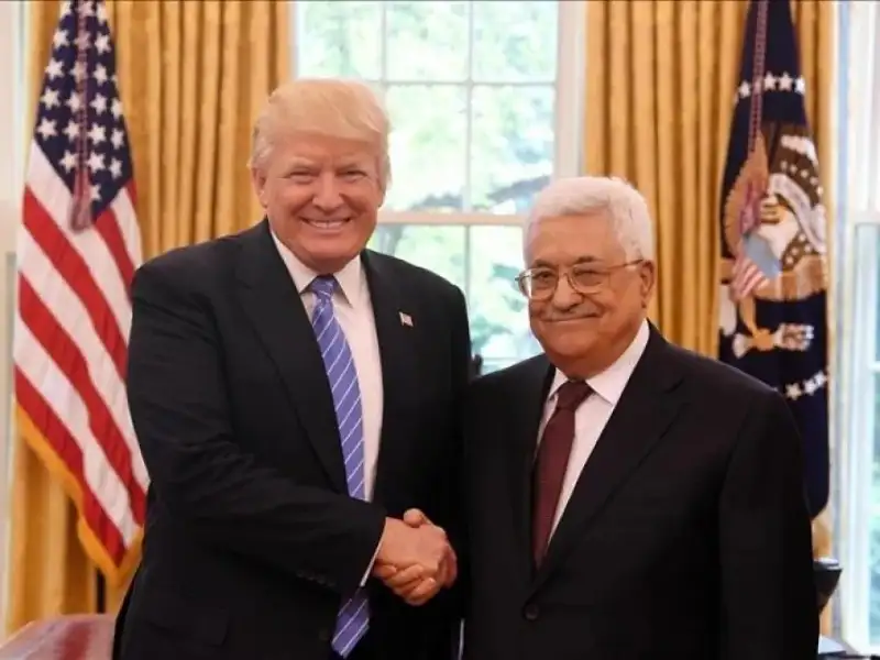 عباس يشكر ترمب على وقف النار