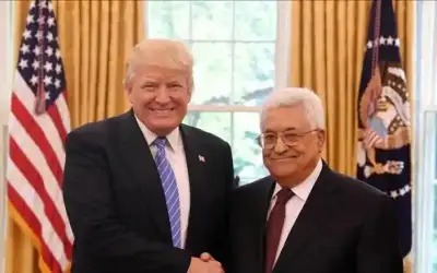 عباس يشكر ترمب على وقف النار