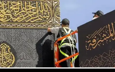 تغيير كسوة الكعبة المشرفة في إرث