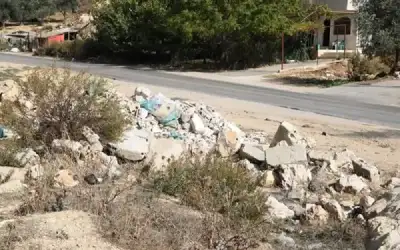 عجلون: طرح مخلفات الأبنية يشوه المظهر