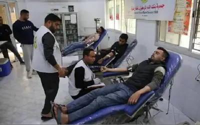 صحة غزة: دخول أكياس دم تم