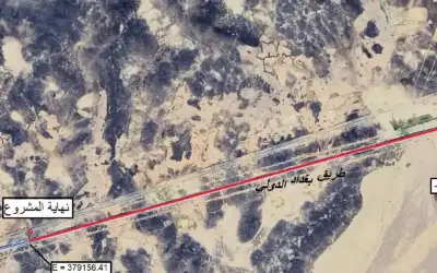 بدء العمل في مشروع صيانة لجزء