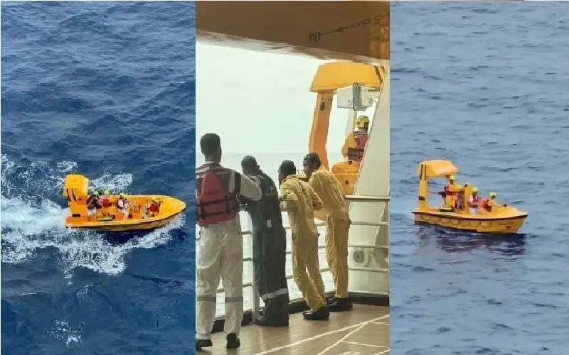 أب يقفز في المحيط لإنقاذ طفلته