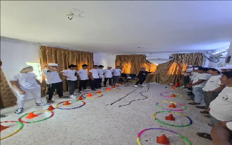 انطلاق معسكر النشاط الرياضي والبدني في