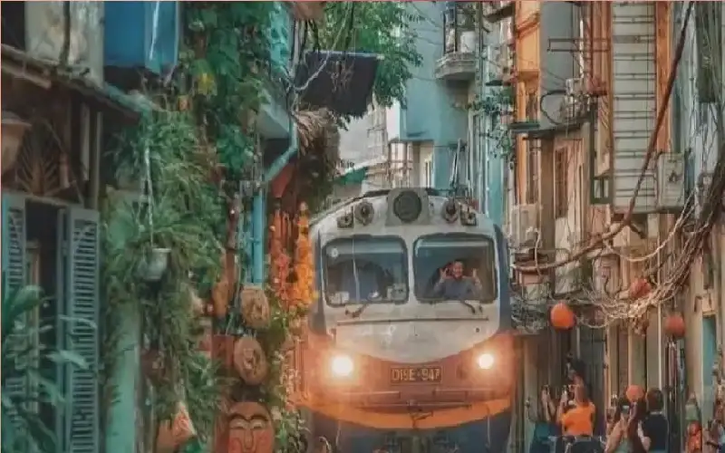 لقطة لا تصدق.. سائح ينجو من