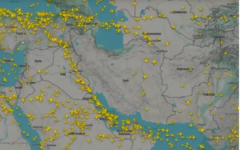 إعلام إيراني: إغلاق المجال الجوي في