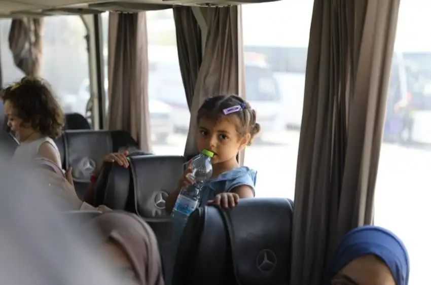 وصول 23 طفلا من غزة إلى