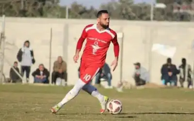 استشهاد اللاعب الفلسطيني مهند الليلي في