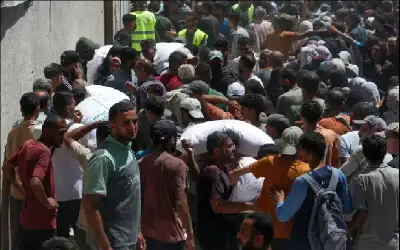 تسجيل 613 شهيدا حول مواقع توزيع