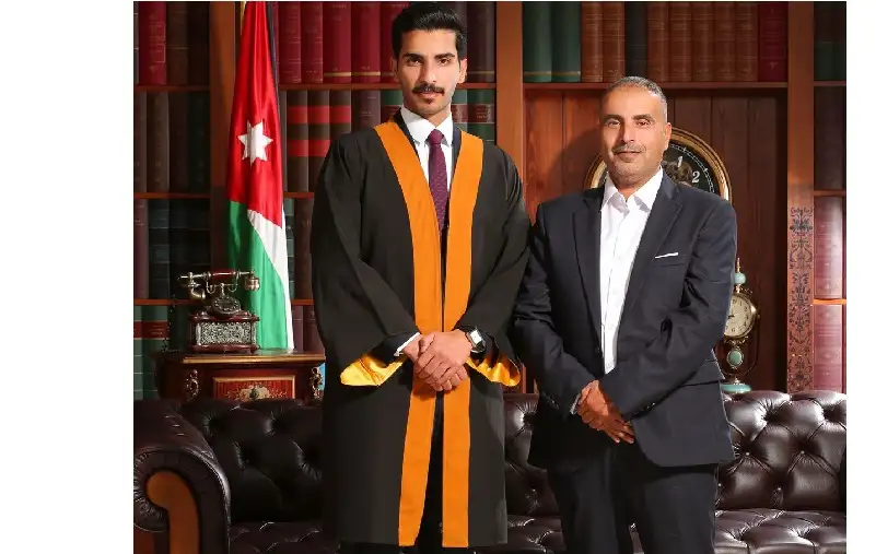 محمد ناجح الهبارنة.. مبارك التخرج