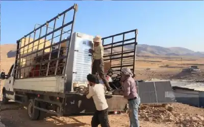منظمة البيدر: ترحيل عرب المليحات بداية