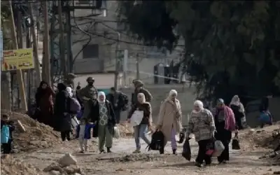 مخيم جنين.. . منطقة منكوبة بلا