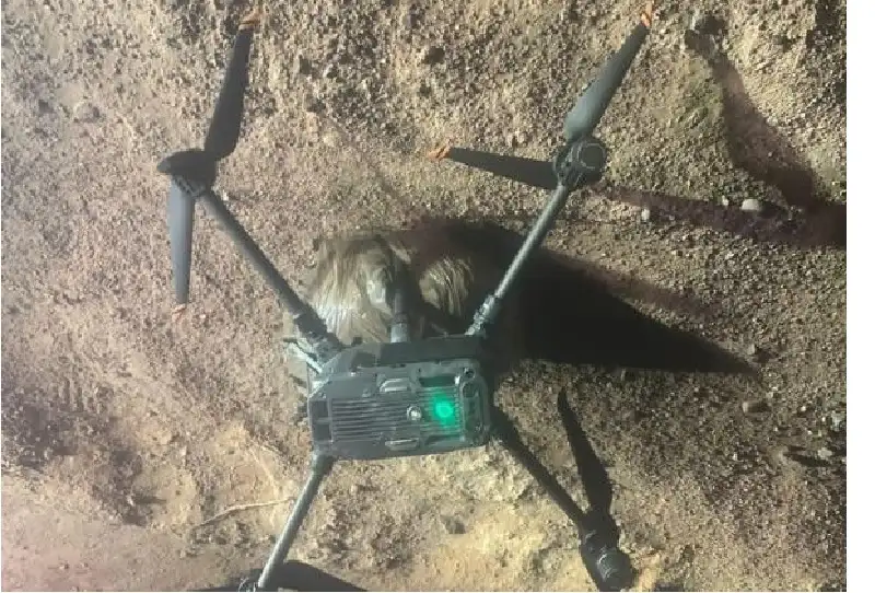 الجيش يحبط تهريب مخدرات بطائرة مسيرة