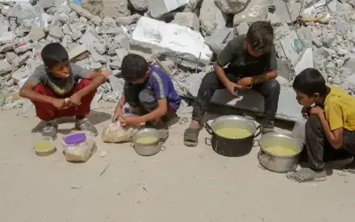 الأغذية العالمي : أسر غزة بالكاد