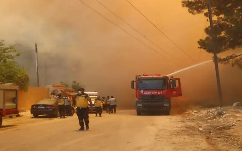 28 موقعا تحولت إلى رماد في