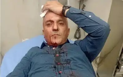 اعتداء على الزميل فارس الحباشنة من