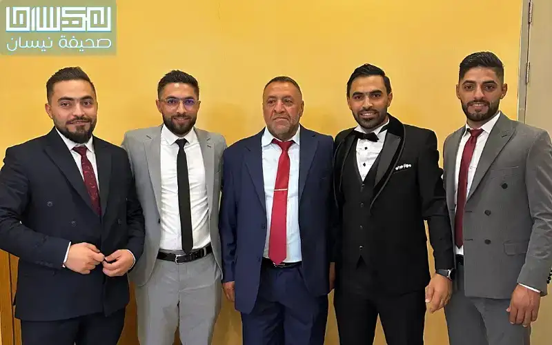 خليل الاقطش يحتفل بزواج نجله محود