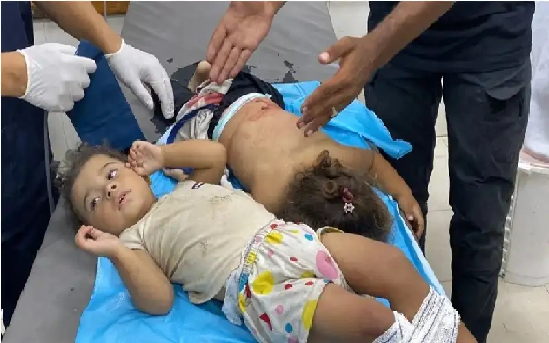 مجزرة إسرائيلية ضد أطفال ونساء في