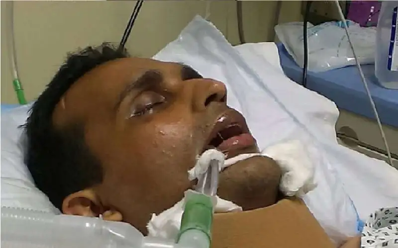 الأمن يقبض على السائق بعد ١٠