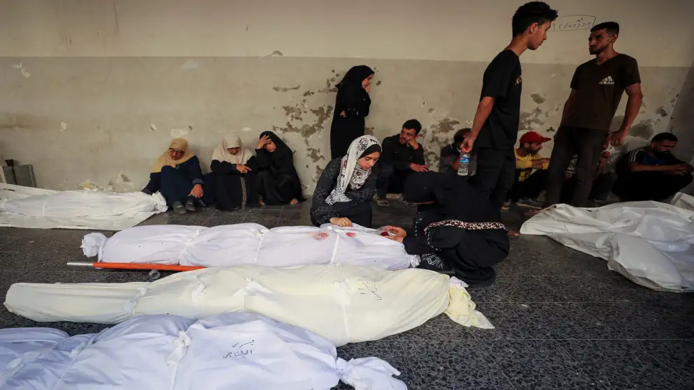 19 شهيدا بقصف الاحتلال مخيم النصيرات