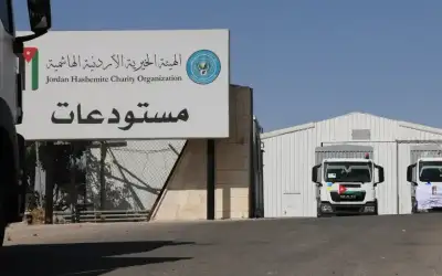 الهيئة الخيرية تسير قافلة مساعدات إنسانية